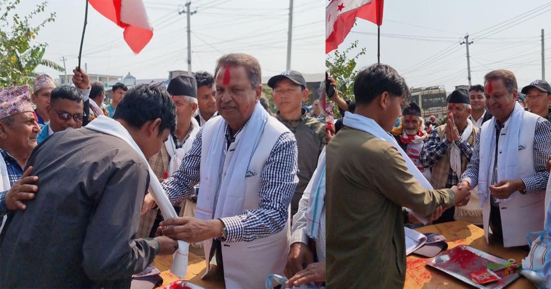 पश्चिम नवलपरासी १ मा कांग्रेस प्रवेश तीव्र, सयौं युवा पार्टीमा आबद्ध